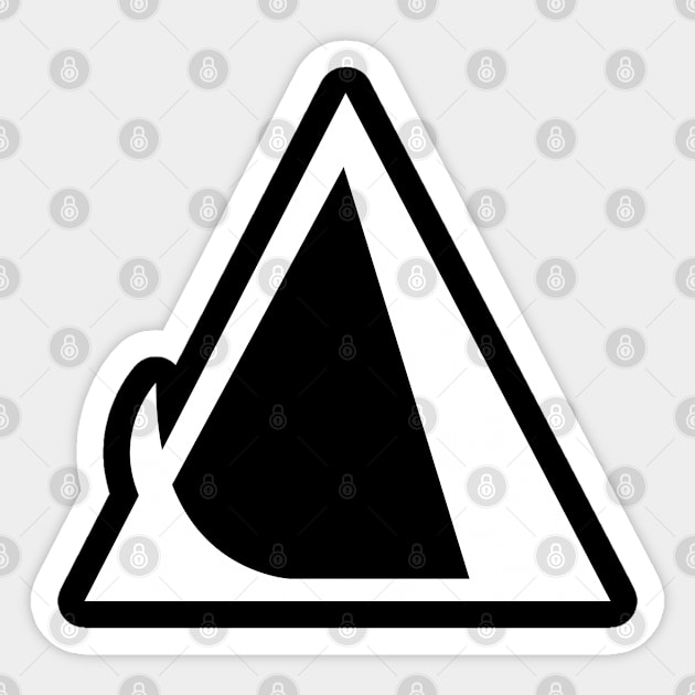 Pyramid triangle Sticker by FromBerlinGift